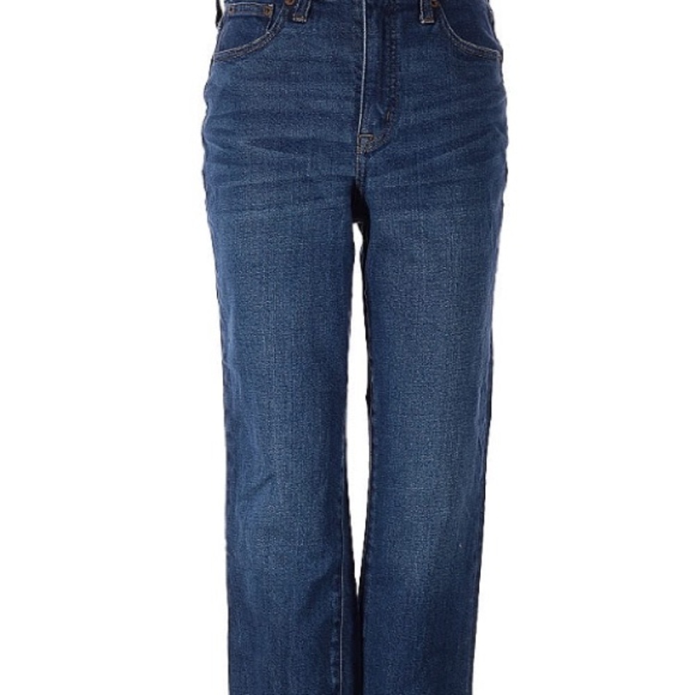 J. Crew High Rise Essential Straight Jeans